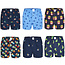 MG-1  MG-1 Wide Boxer Shorts Men 6-Pack Multipack D721 with Prints