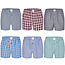 MG-1 MG-1 Wijde Boxershorts Heren Multipack Assorti Geblokt D629B