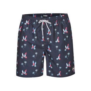 Happy Shorts Zwemshort Heren Surf Boards Print