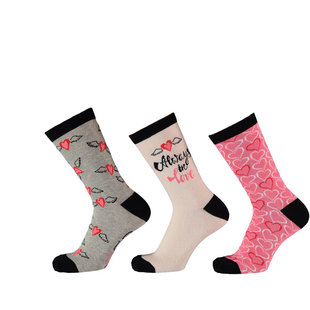 Women's Socks Hearts Valentine Giftbox