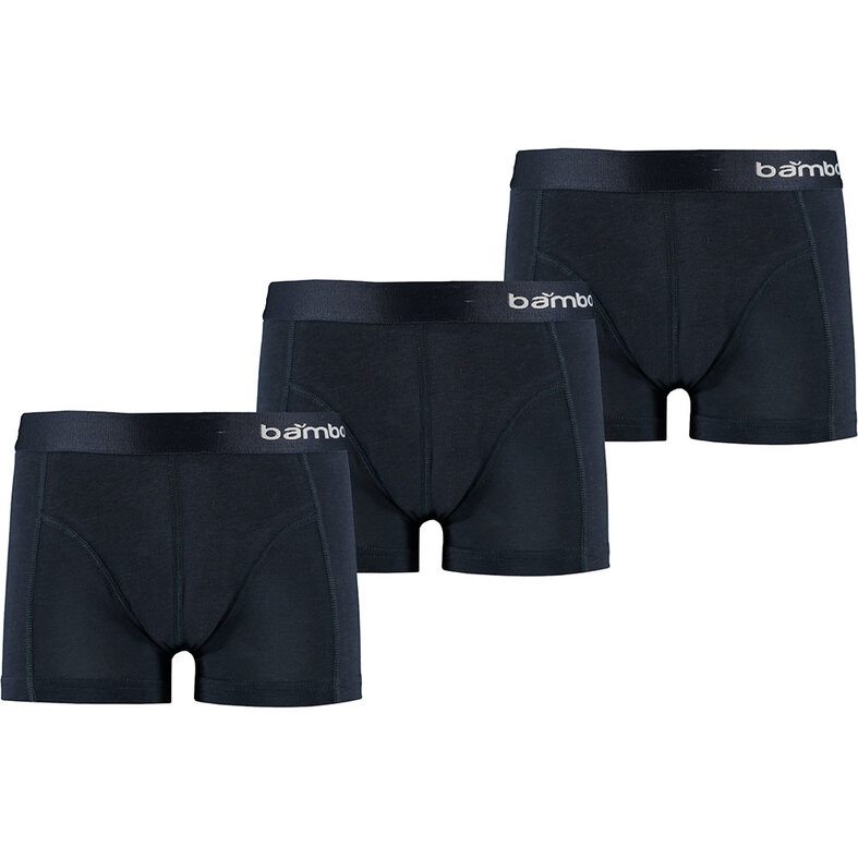 Apollo Apollo Bamboe Boxershorts Jongens 3-Pack Blauw