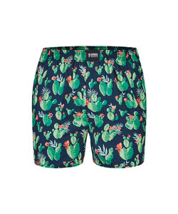 Happy Shorts Wide Boxer Shorts Cactus Print