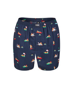 Happy Shorts Wijde Boxershort Pool Party Print