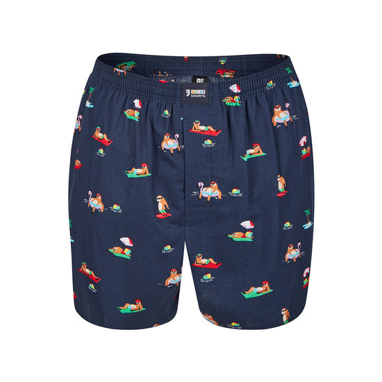 Happy Shorts Happy Shorts Wide Boxer Shorts Pool Party Print