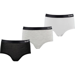 Apollo Girls Bamboo Hipster 3-Pack Black Gray White