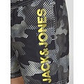 Jack & Jones Junior Jack & Jones Junior Boys Swim Shorts JPSTCRETE Camouflage Gray