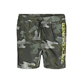 Jack & Jones Junior Jack & Jones Junior Boys Swim Shorts JPSTCRETE Camouflage Green