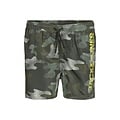 Jack & Jones Junior Jack & Jones Junior Zwemshorts Jongens JPSTCRETE Camouflage Groen