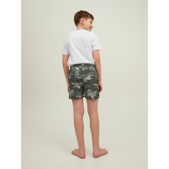 Jack & Jones Junior Jack & Jones Junior Boys Swim Shorts JPSTCRETE Camouflage Green