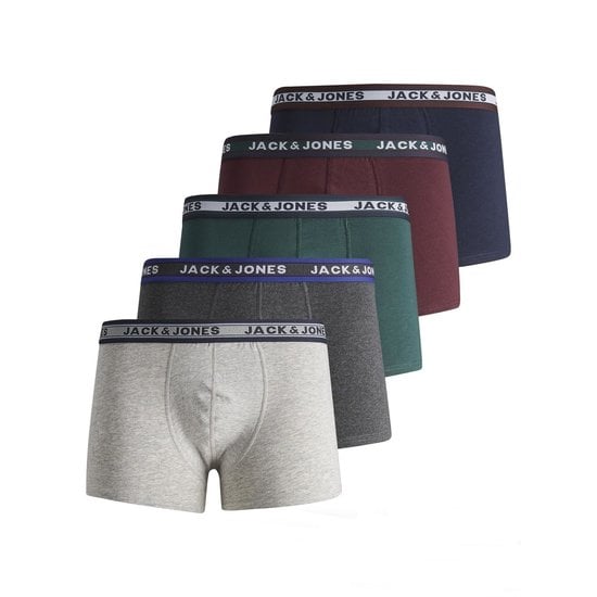 Jack & Jones Junior Jack & Jones Junior Boxershorts Jongens JACOLIVER 5-Pack