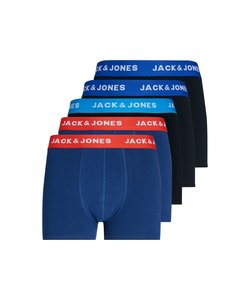 Jack & Jones Junior Boxer Shorts Boys JACLEE 5-Pack Blue