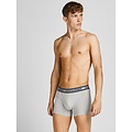 Jack & Jones Jack & Jones Boxershorts Heren Trunks Friday Multipack 5-Pack Dark Grey Melange