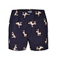 Happy Shorts Happy Shorts Wide Boxer Shorts Donkeys Print Blue