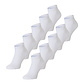 Jack & Jones Jack & Jones Sneaker Socks Mens JACDONGO 10-Pair White