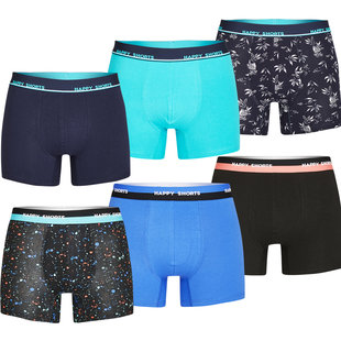 Happy Shorts Boxershorts Men Multipack 6P SET#7