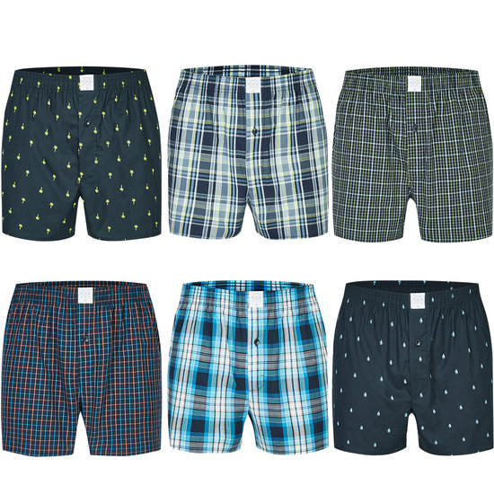 MG-1 MG-1 Wide Boxer Shorts Men Multipack Assorted Mix D815