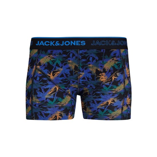 Jack & Jones Jack & Jones Boxershorts Heren Trunks JACCOLOR LEAVES 3-Pack