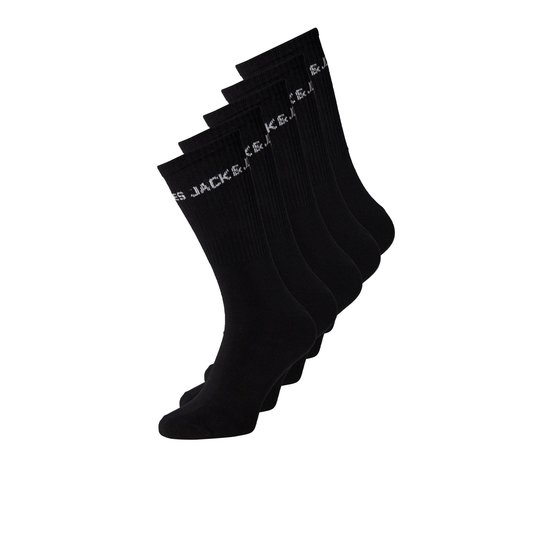 Jack & Jones Jack & Jones Sports Socks Men JACBASIC Tennis Socks 5-Pack Black