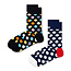 Happy Socks Happy Socks Sokken Met Print Grote Stippen Assorti 2-Pack