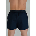 Happy Shorts Happy Shorts 3-Pack Wide Boxer Shorts Men's Dot - Checkered - Solid Blue