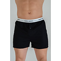 Happy Shorts Happy Shorts 3-Pack Wide Boxer Shorts Men Solid Black