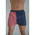 Happy Shorts Happy Shorts Wide Boxer Shorts USA American Flag