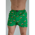 Happy Shorts Happy Shorts Wide Boxer Shorts Green Bees