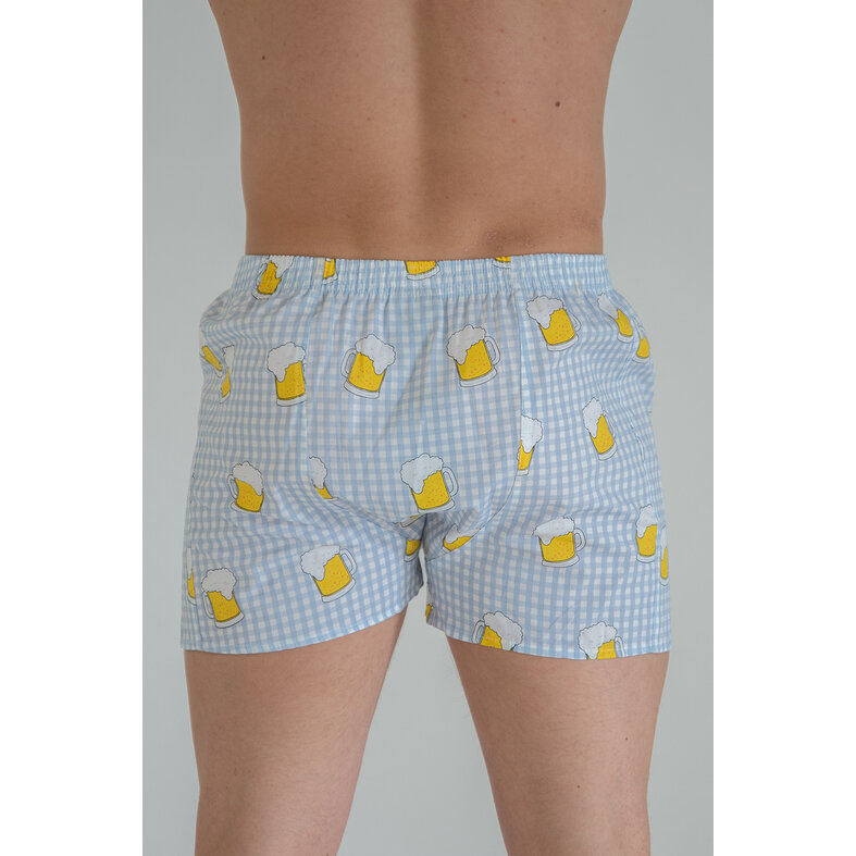 Happy Shorts Happy Shorts Wijde Boxershort Bierpullen