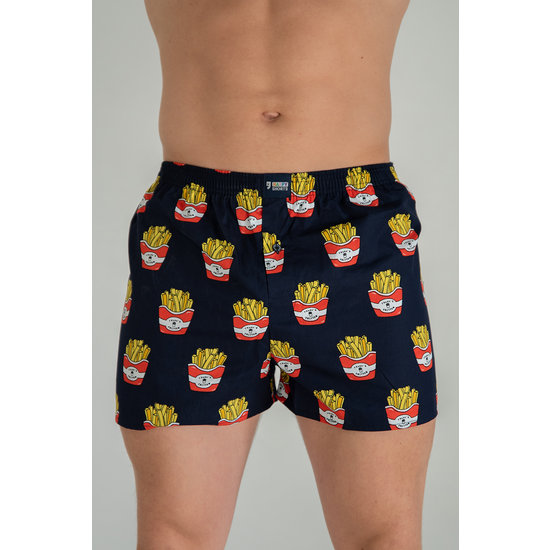 Happy Shorts Happy Shorts Wide Boxershort Fries american Boxer