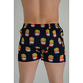 Happy Shorts Happy Shorts Wijde Boxershort Met Print Friet