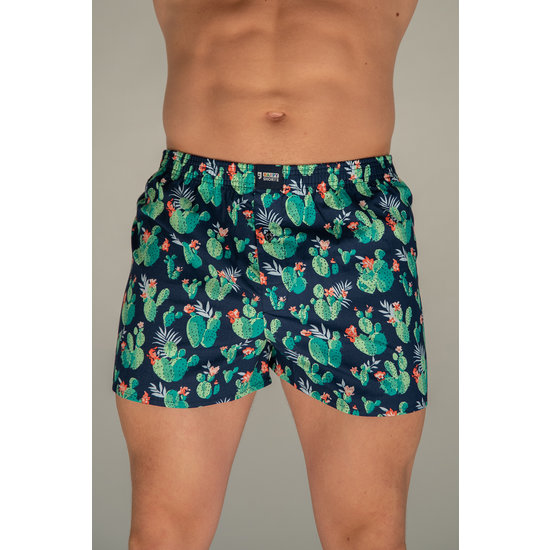 Happy Shorts Happy Shorts Wide Boxer Shorts Cactus Print