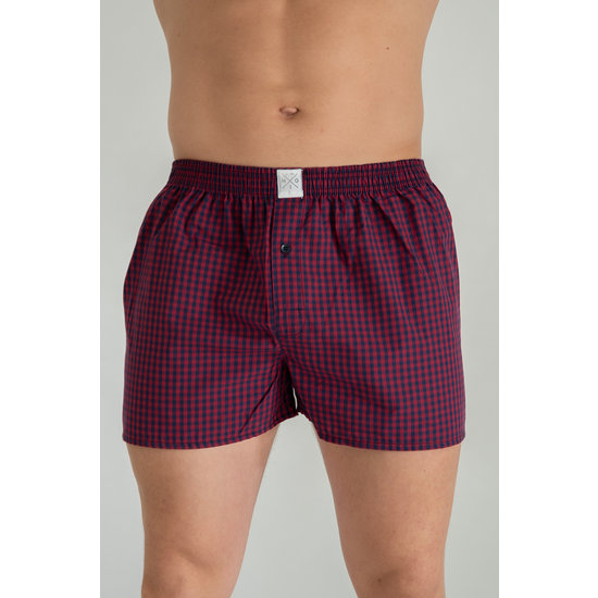 MG-1 MG-1 Wide Boxer Shorts Men Multipack Assorted Checked D629A