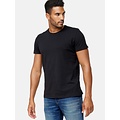 Phil & Co Phil & Co Undershirt Men's T-shirt Round Regular Fit 3-Pack Black Navy White