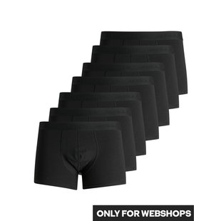 Jack & Jones Zwarte Boxershorts Heren Trunks Multipack JACSIMPLY 7-Pack
