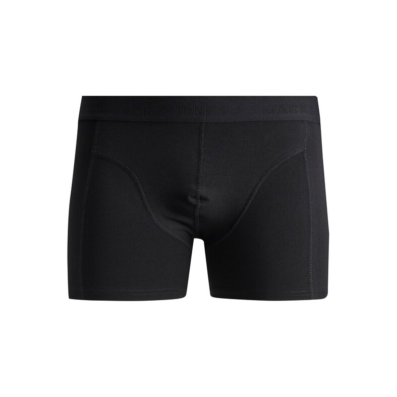 Jack & Jones Jack & Jones Zwarte Boxershorts Met Zwarte Band Heren Trunks JACSIMPLY 7-Pack