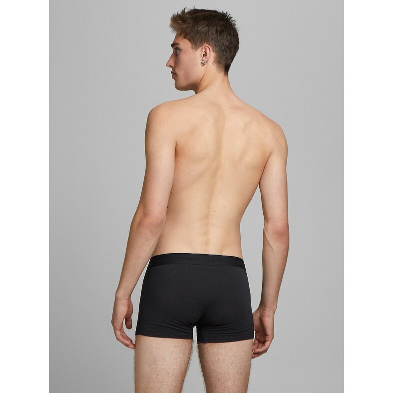 Jack & Jones Jack & Jones Black Boxer Shorts With Black Waistband Men Trunks JACSIMPLY 7-Pack