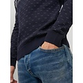 Jack & Jones Jack & Jones Christmas Sweater Men JORXMAS Navy Blue Knitted Pullover