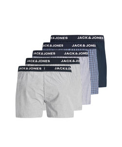 Jack & Jones Woven Wide Boxer Shorts Men JACWALTER 5-Pack