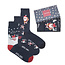 Jack & Jones Jack & Jones Kerstsokken Heren Gifbox 3-pack JACSANTA Blauw