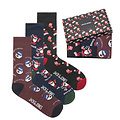 Jack & Jones Jack & Jones Christmas Socks Men Giftbox 3-pack  JACSANTA