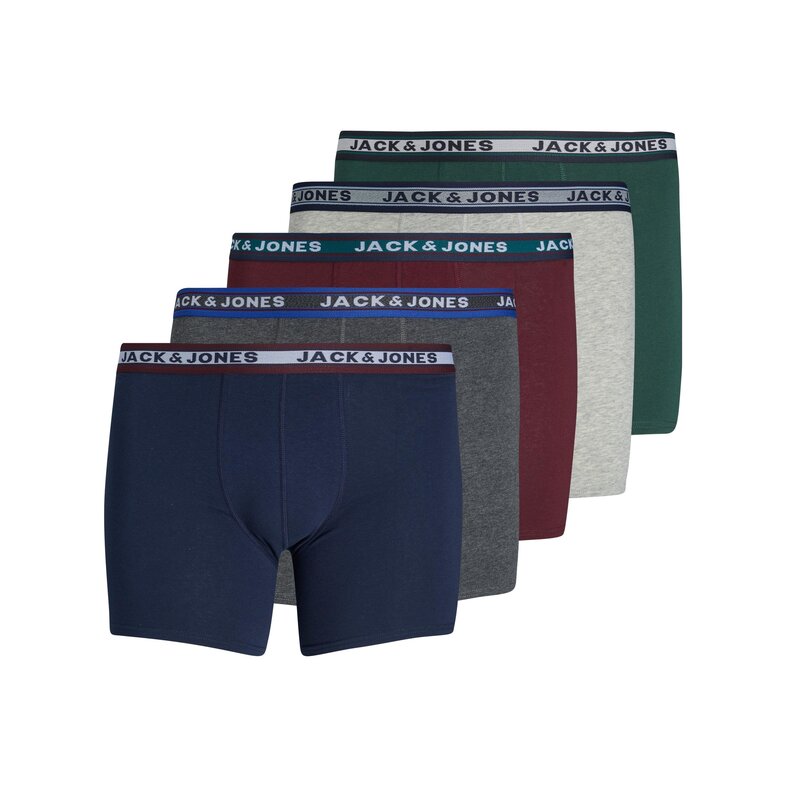 Jack & Jones Jack & Jones Plus Size Boxershorts Heren JACOLIVER 5-Pack