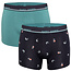 Happy Shorts Happy Shorts 2-Pack Boxershorts Heren Ananas & Banaan Print