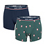 Happy Shorts Happy Shorts 2-Pack Kerst Boxershorts Heren Santas