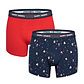 Happy Shorts Happy Shorts 2-Pack Kerst Boxershorts Heren Christmas Stuff