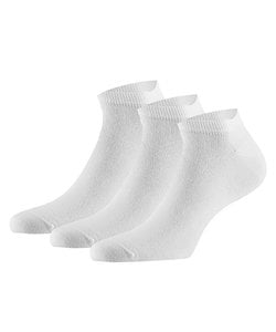 Sneaker socks Bamboo White 3-pair