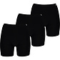 Apollo Apollo Seamless Ladies Long Short Bamboo Underwear Black 3-Pack