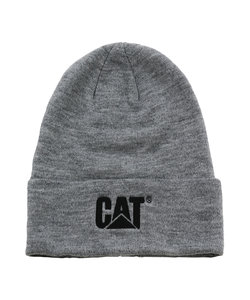 CAT Muts Trademark Cuff Beanie Grijs