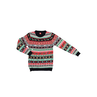 Apollo Christmas Sweater Men With Led Lights Multi Colour