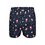 Happy Shorts Happy Shorts Wijde Kerst Boxershort Heren Nutcracker Blauw