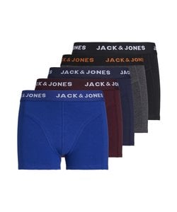 Jack & Jones Junior Boxershorts Jongens Trunks Friday Multipack 5-Pack